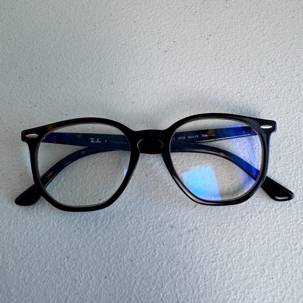 Ray Ban Eyeglasses, Frames Only, RB 7151 5800, 52-19-145, Brown Tortoise
